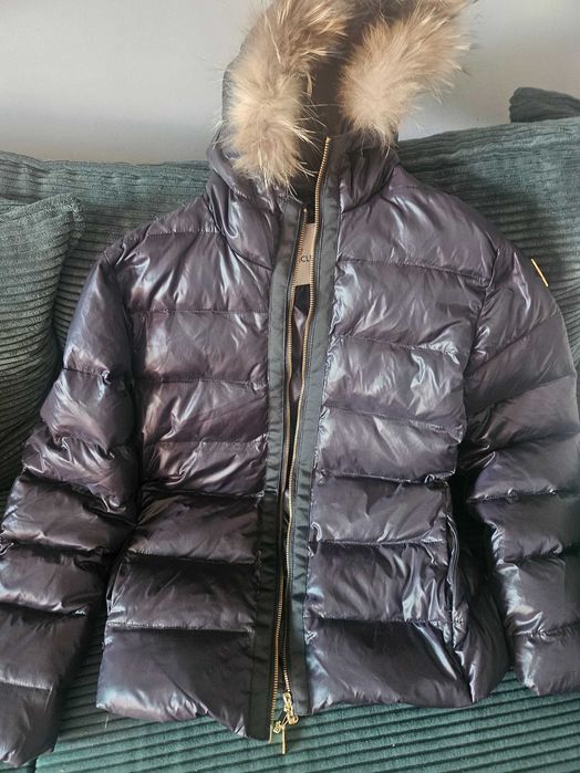 Пухено дамско яке Moncler