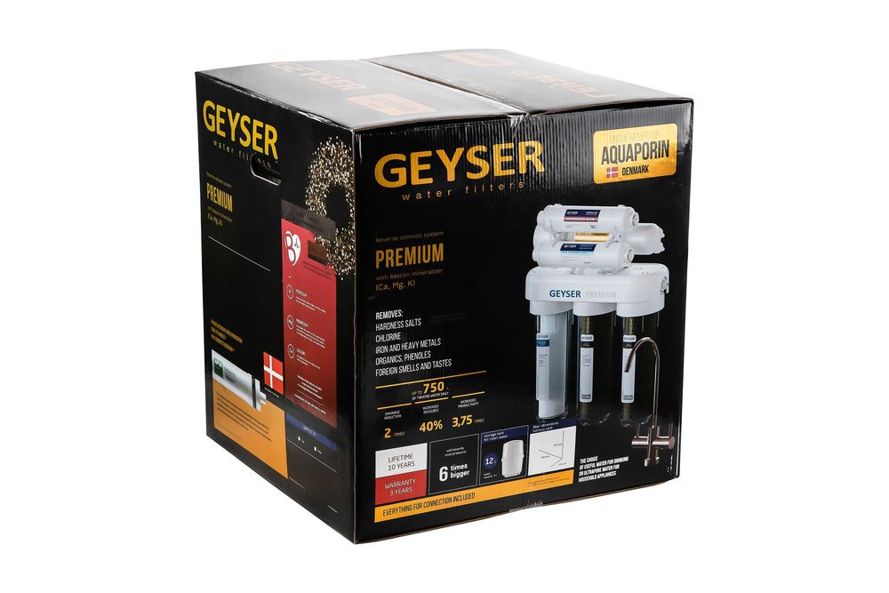 Фильтры для воды Гейзер Премиум-П обратный осмос Россия завод Оптом