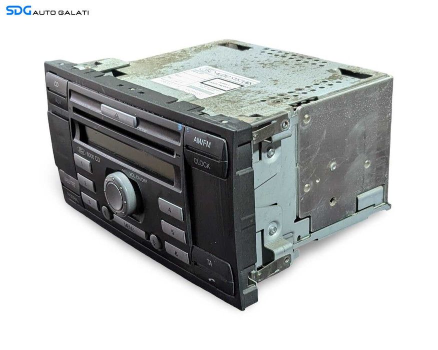 Unitate Radio CD Player Single CD 6000CD Single CD KW2000 Ford Fiesta 5 MK5 2002 - 2008 Cod 6S61-18C815-AJ [LR3677]