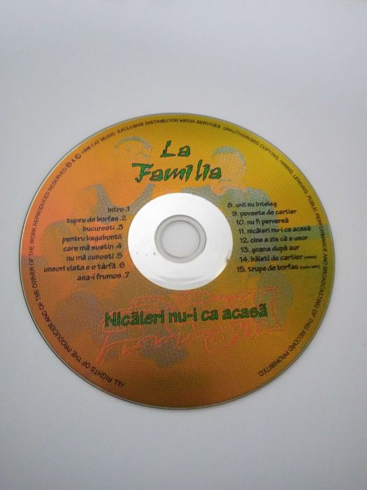LA Familia nicaieri nu i ca acasa seria  cd z 7139/10111192a