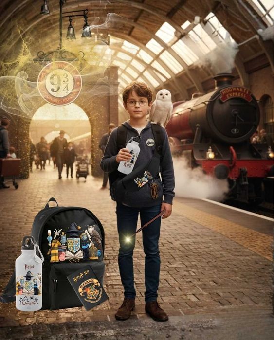 Персонализиран детски комплект Хари Потър