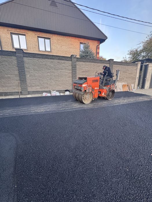 Асфальт. Укладка асфальт