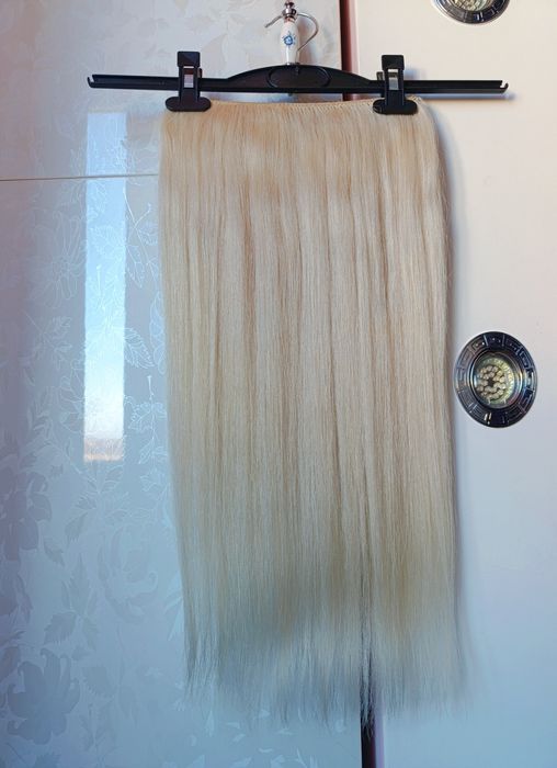 Естествена руса коса за удължаване