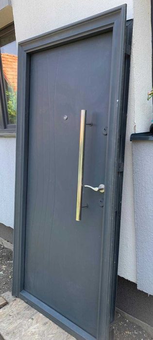 Vand usa metalica intrare casa Gri Antracit