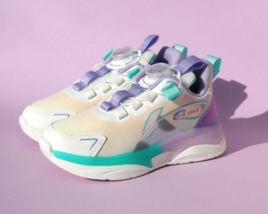 НОВО! Детски маратонки Purple закопчаване BOA 30/35