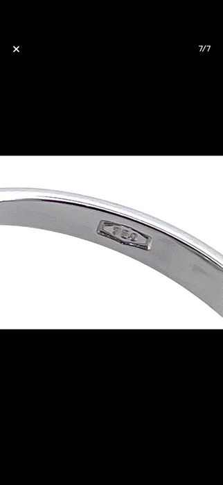 Inel aur alb 18k- Safir natural 2.00 ct si Diamante