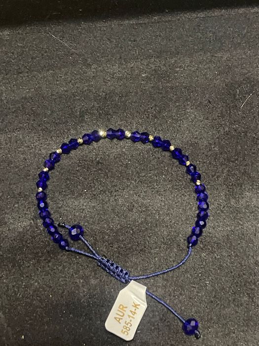 Vand bratari cu bilute din aur