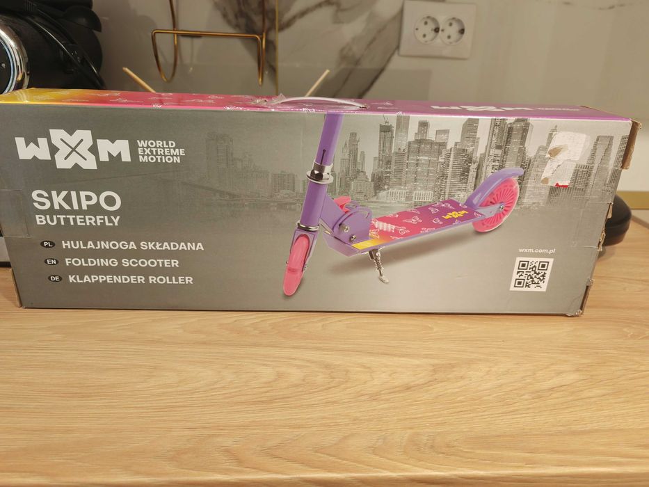 Trotineta pliabila WXM pt copii, maxim 50 kg