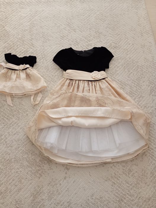 Rochie fetiță +rochiță papusa