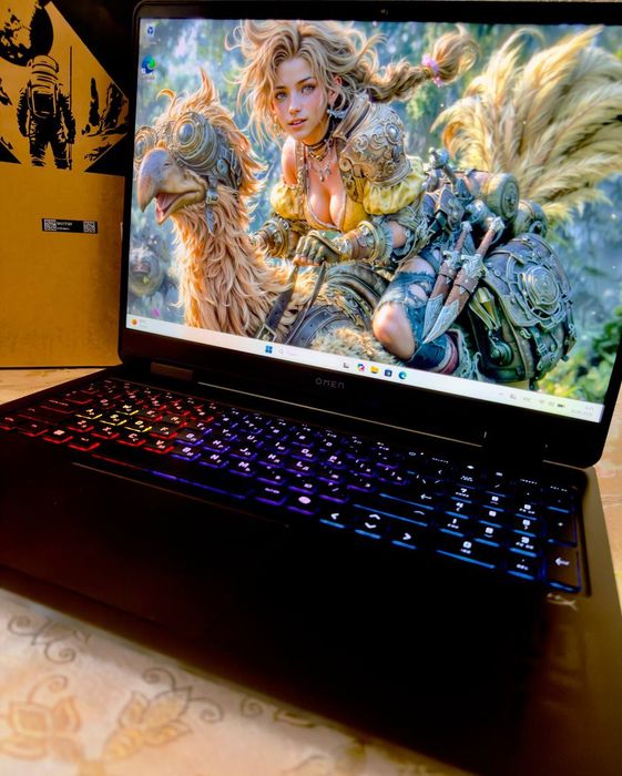 Игровой ноут HP OMEN 16 Core ULTRA 7 255H/ОЗУ 24гб/RTX5080 8гб/SSD 1тр