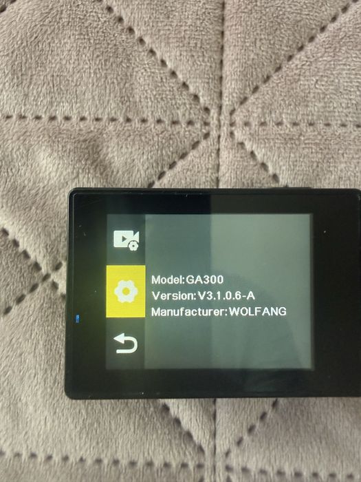 Camera wolfang GA300