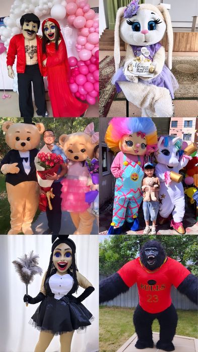 Ростовые куклы На прокат/ Аниматоры