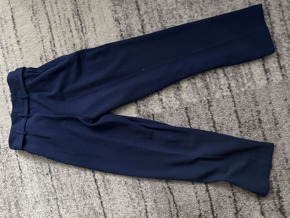 Школьные синие брюки