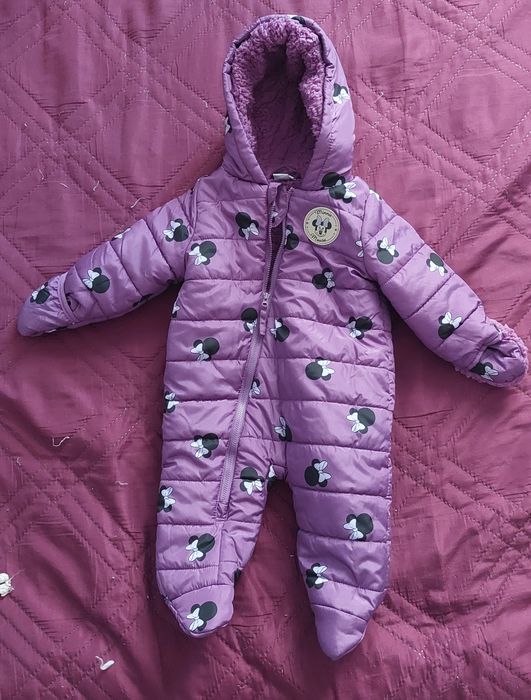 Бебешки зимен гащеризон/ космонавт - 74 размер