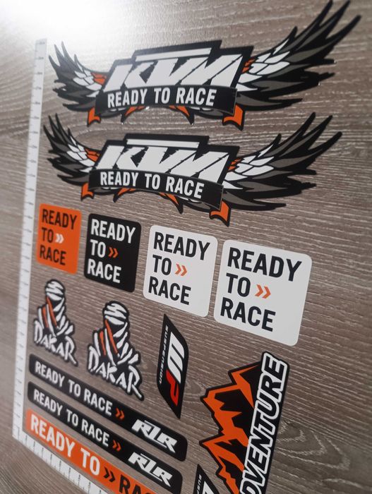 Стикери КТМ KTM Stickers 16 бр. Ready to race Dakar