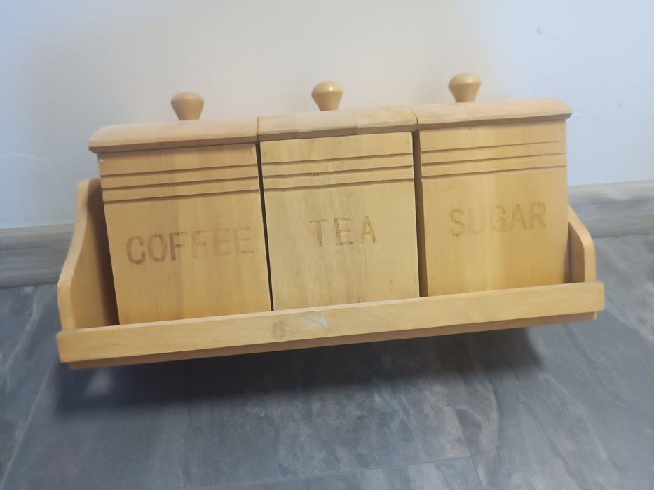 контейне за кафе ,чай и захар