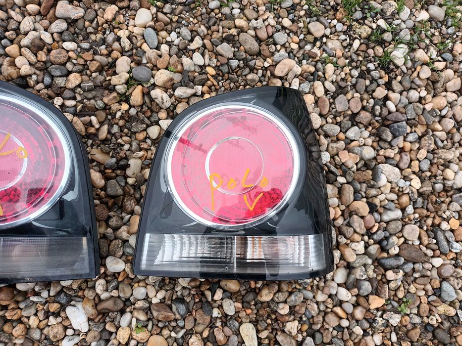 ляв и десен черен стоп за фолксваген поло 9н 05-09 VOLKSWAGEN POLO 9N