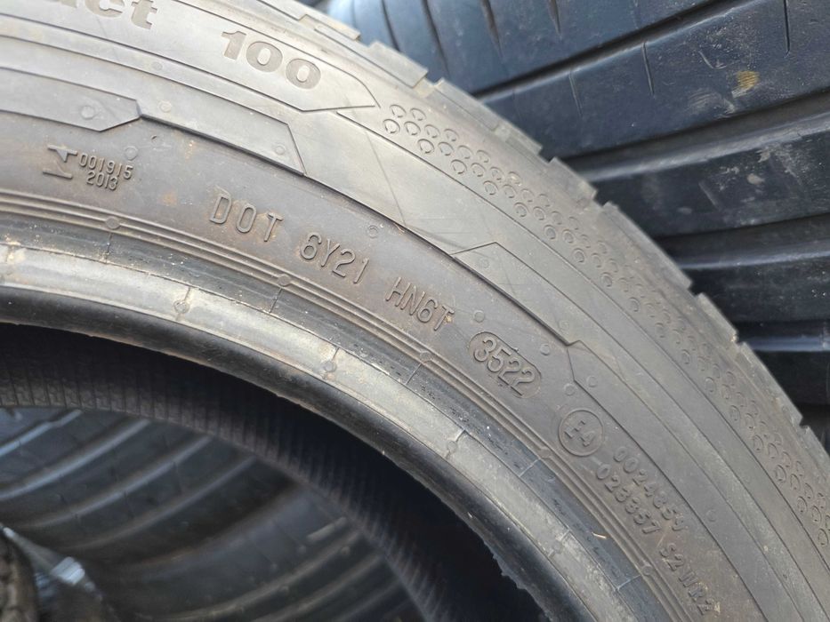 2бр Летни гуми за БУС 195 65 16 С - Continental - DOT 2022