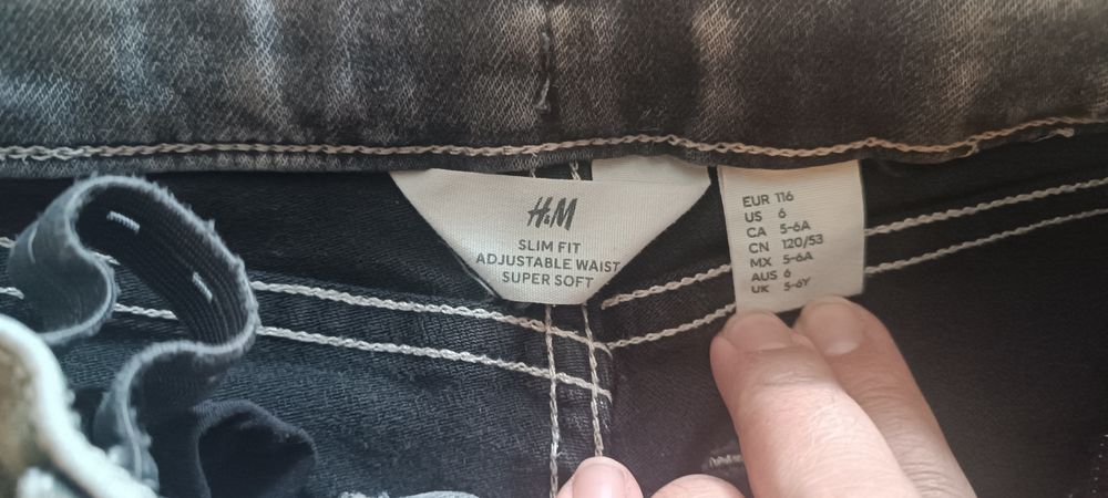 Дънки 116 см  H&M