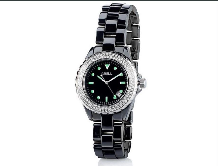 Ceas de damă cu brățară ceramică de înaltă calitate