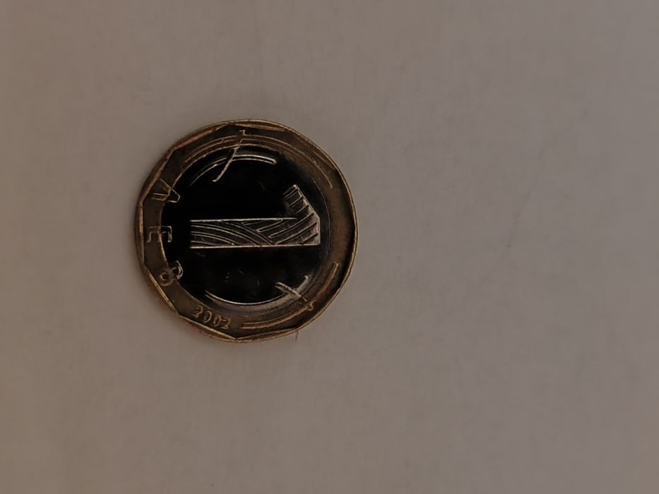 Moneda   veche 1 leva 2002