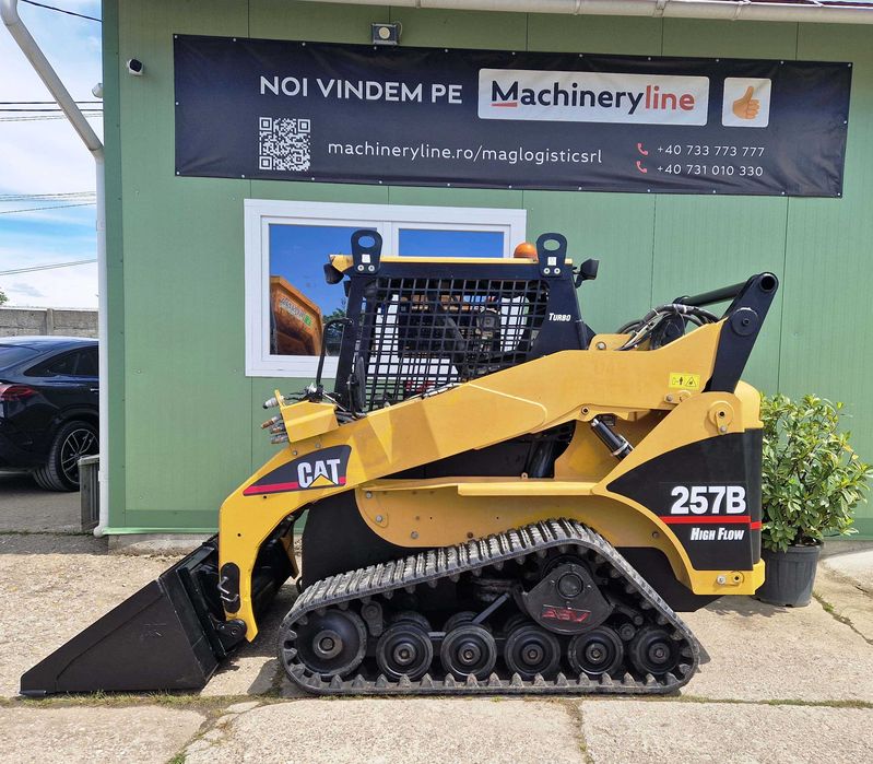 mini incarcator Caterpillar 257B High Flow