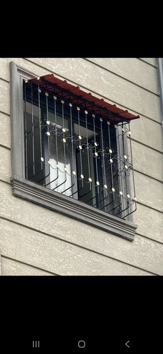 решотка решётки и козырок 3- 4дня