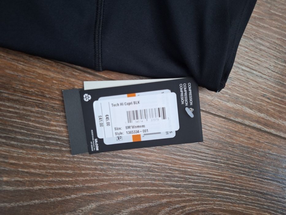 Colanti negri sala lungime trei-sferturi Under Armour