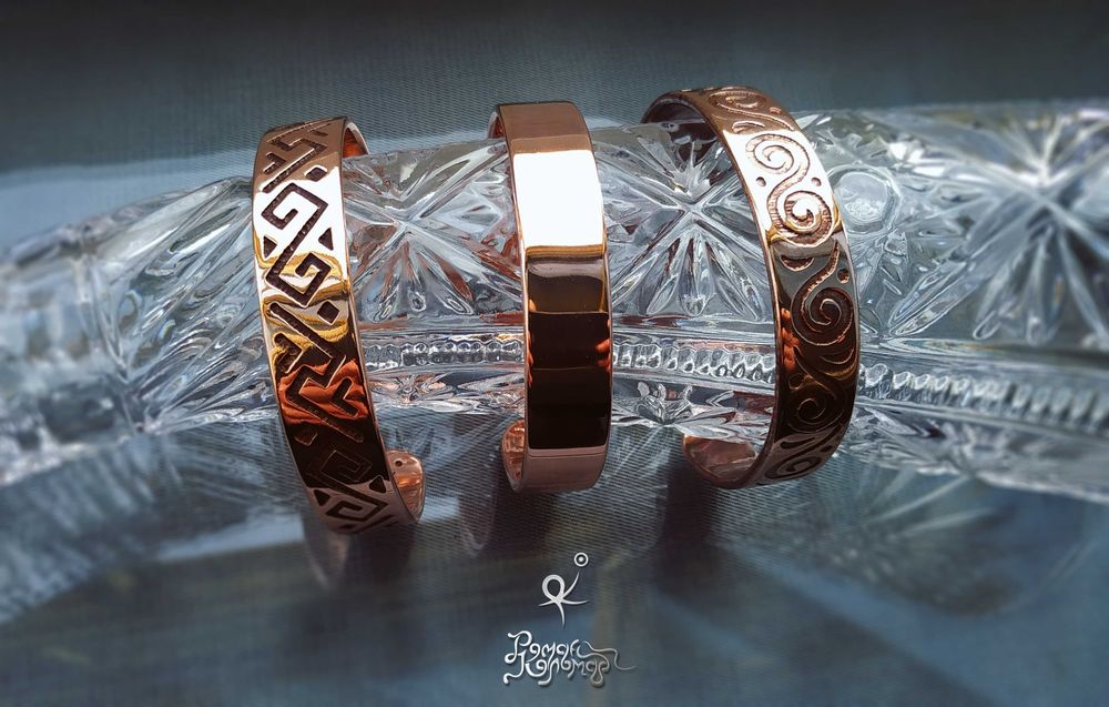 Авторские украшения из меди, ручной работы