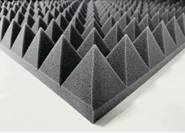 Акустический поролон для студий, оптом с завода.