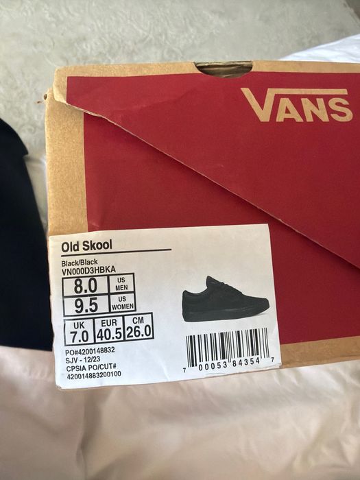 VANS old skool новые