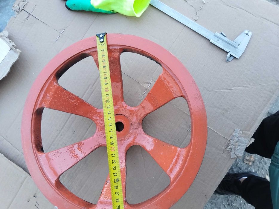 Fulie cu o curea 32 cm parabolica