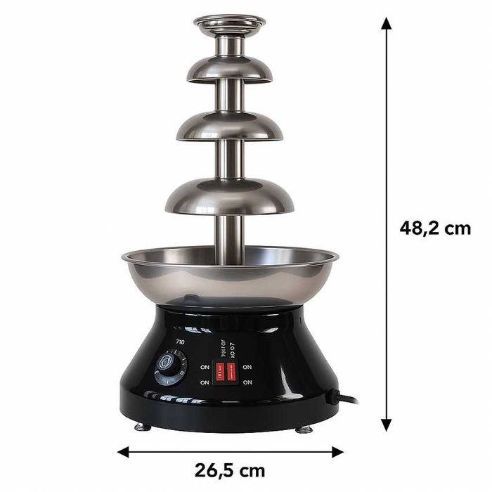 Професионален шоколадов фонтан Don Gelato 4 и 5 нива