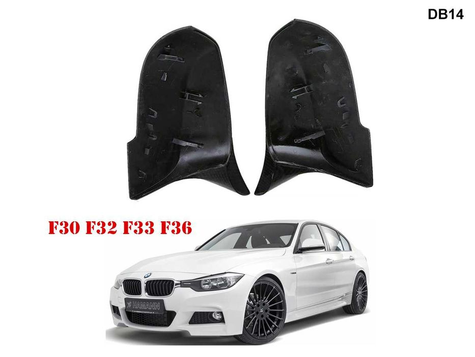 Capace Oglinzi Batman M Style Negru Lucios Ornamente BMW F30 F32 F36