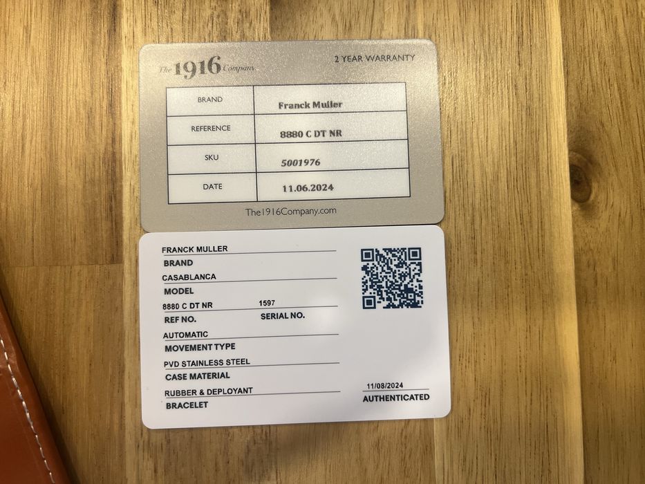 Franck Muller Casablanca 8880 yellow