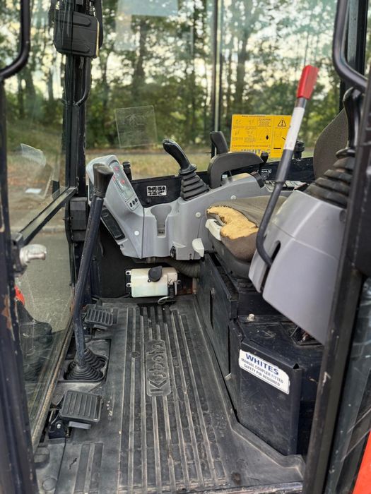 Vand miniexcavator Kubota U27-4 2018