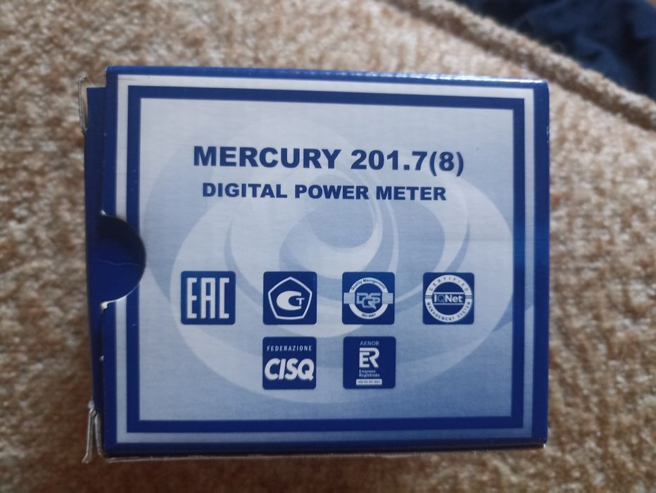 Электросчетчик MERCURY 201.7