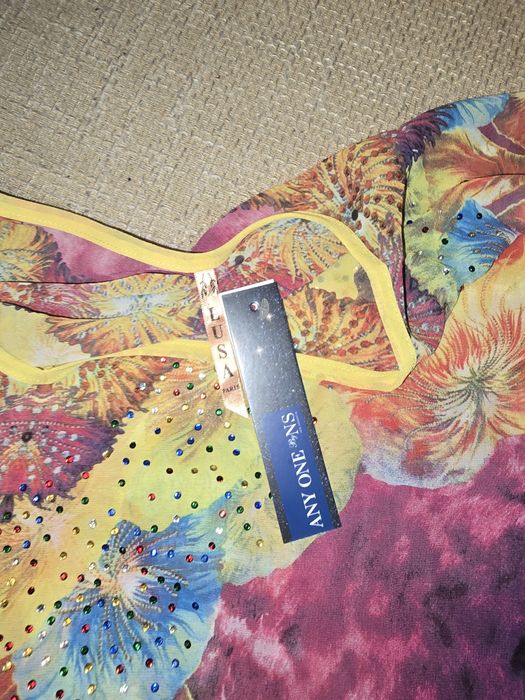 Плажна ефектна туника