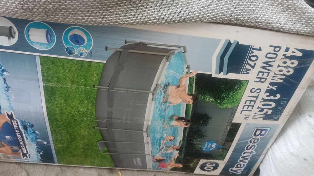 Продам срочно каркасный бассейн.