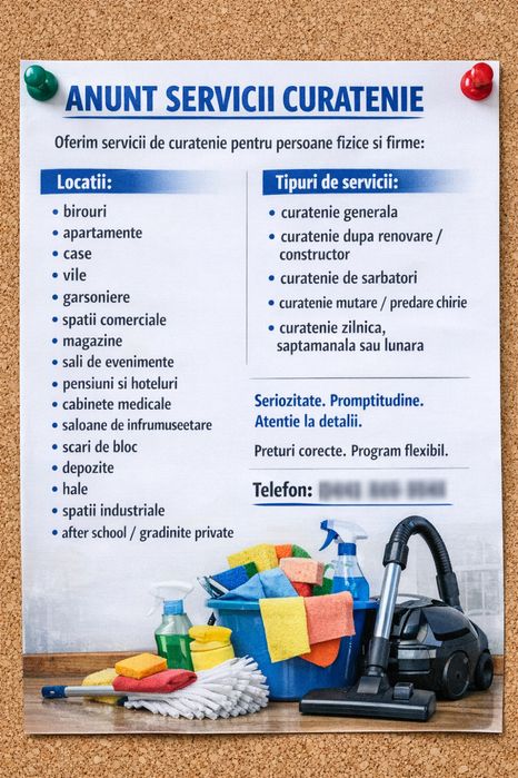 Curatenie la domiciliu