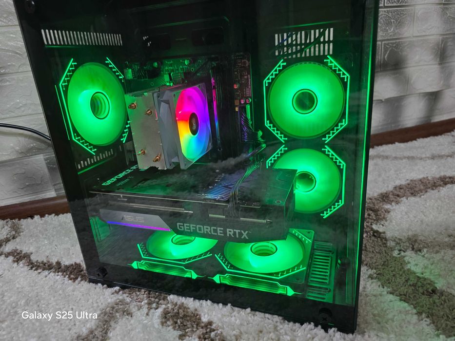 Игровой RTX 3060Ti i5 12400F пк компьютер