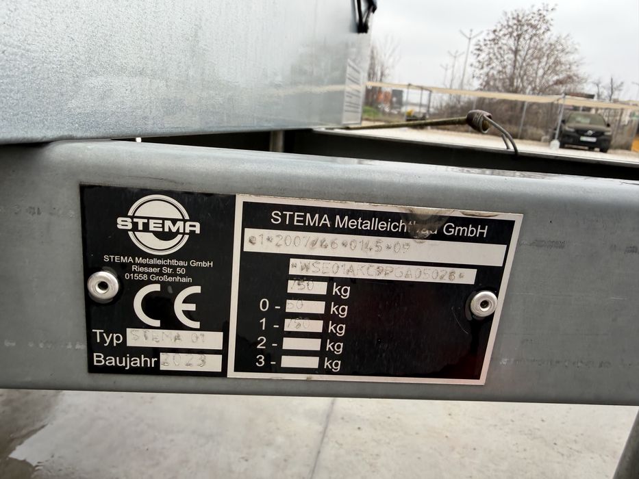 Ремарке за автомобил Стема  01