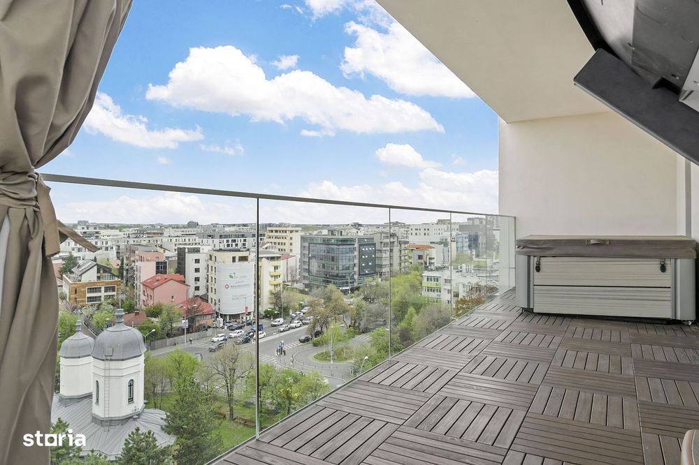 Penthouse Duplex | One Herastrau Plaza | Terase spectaculoase
