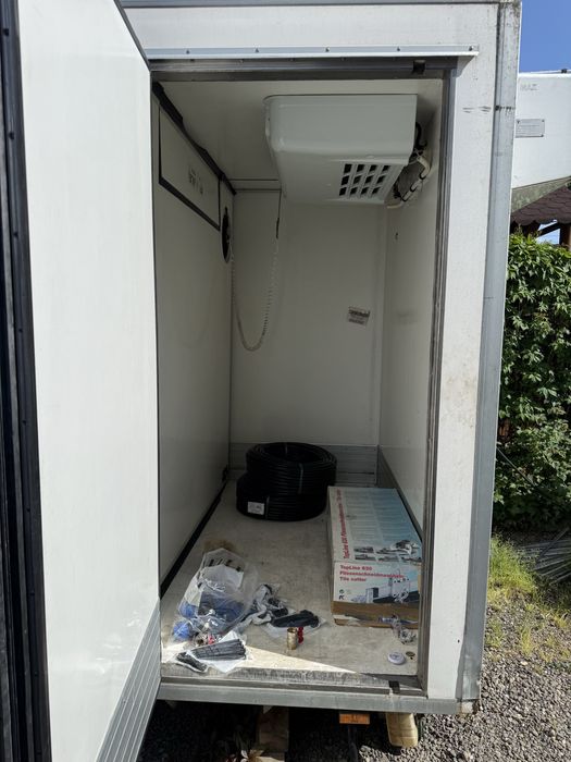 Cutie izotermă 380V / 12V frigorifică / congelator Zanelli cu agregat Themoking V-400 Max