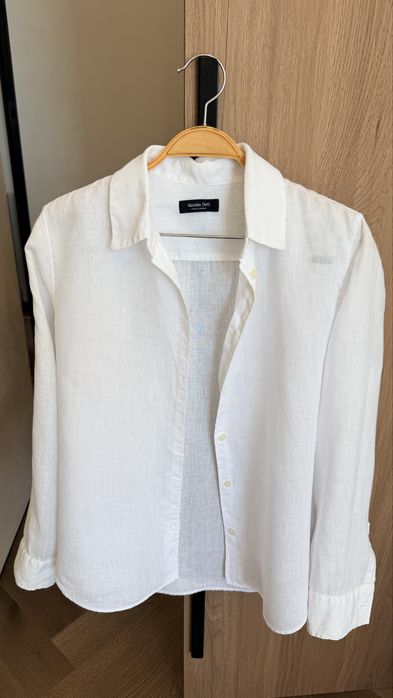 Рубашка лен Massimo Dutti