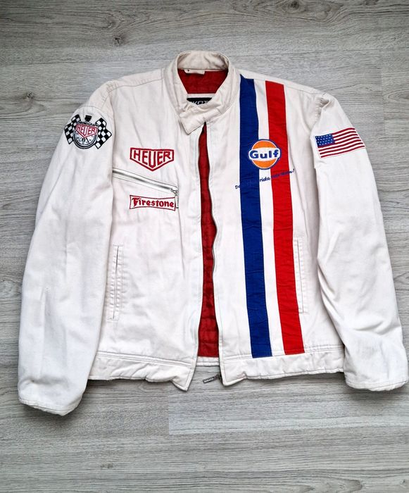 Vând geaca originală Vintage Steve McQueen Le Mans Heuer Racing Dakota