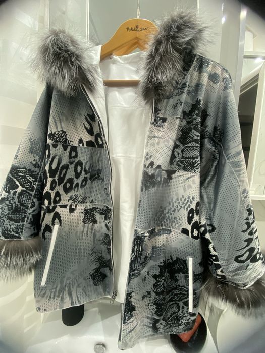 Scurta din piele naturala