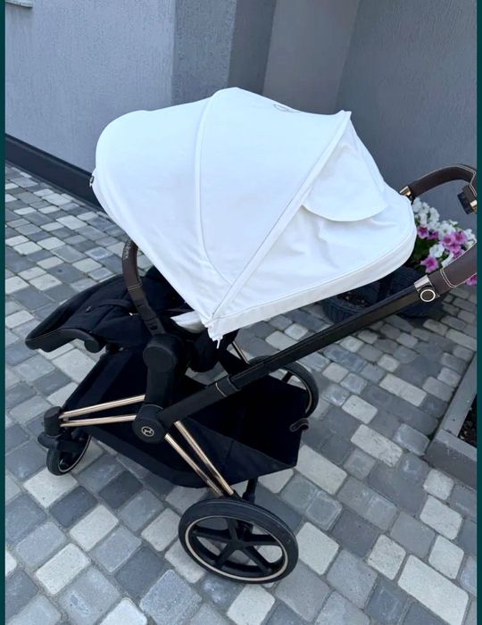 Количка Cybex Priam 4, Сребристо