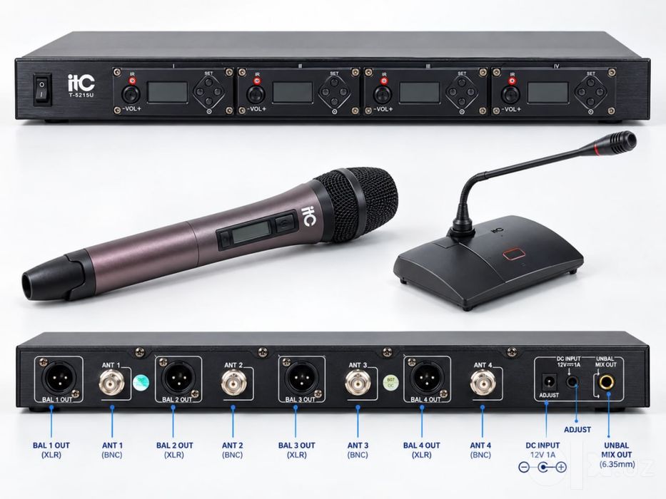 ITC TS-354H Professional konferensiya mikrofonlari