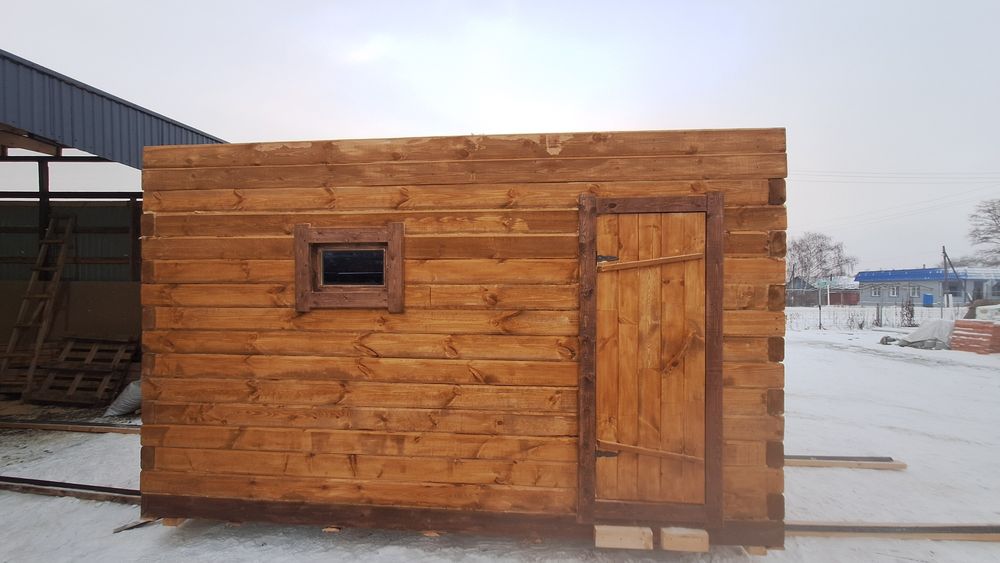 Баня из бруса (переносная)